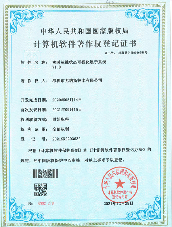 实时运维状态可视化展示系统